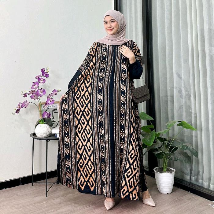 KAFTAN ASMAT KAFTAN TERBARU GAMIS KAFTAN LD 140 PB 134 UKURAN JUMBO