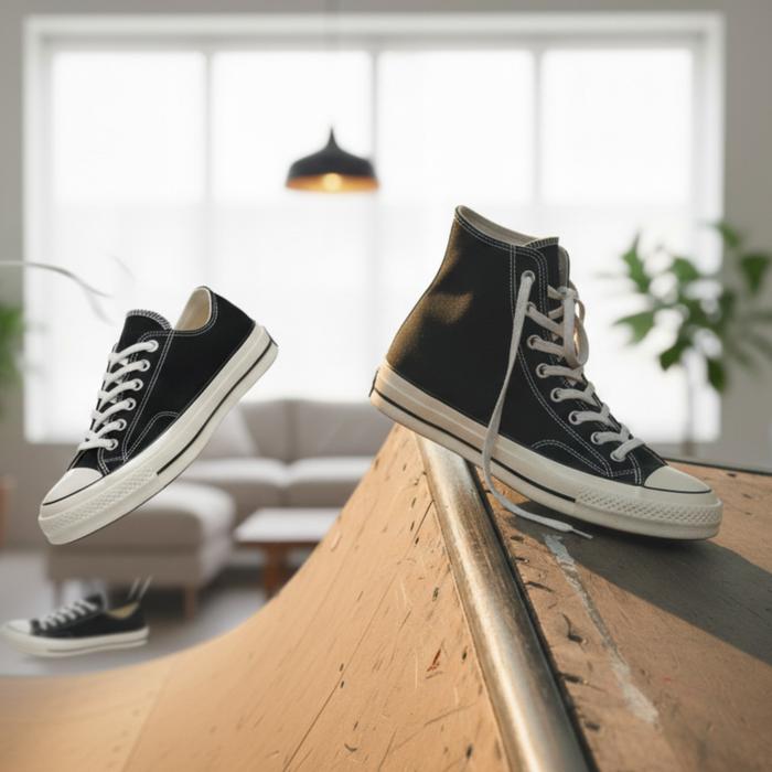 Converse Sepatu All Star 70's Pria/Wanita Kualitas Premium High Quality Bahan Canvas 12oz Ring Tali