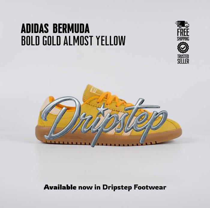 Sepatu Adidas Bermuda 'Bold Gold Almost Yellow' ID4574 - Driftstep Footwear