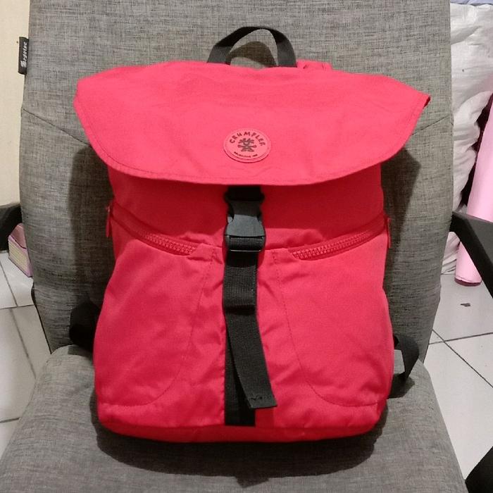 TAS BACKPACK TAS PUNGGUNG CRUMPLER WANITA