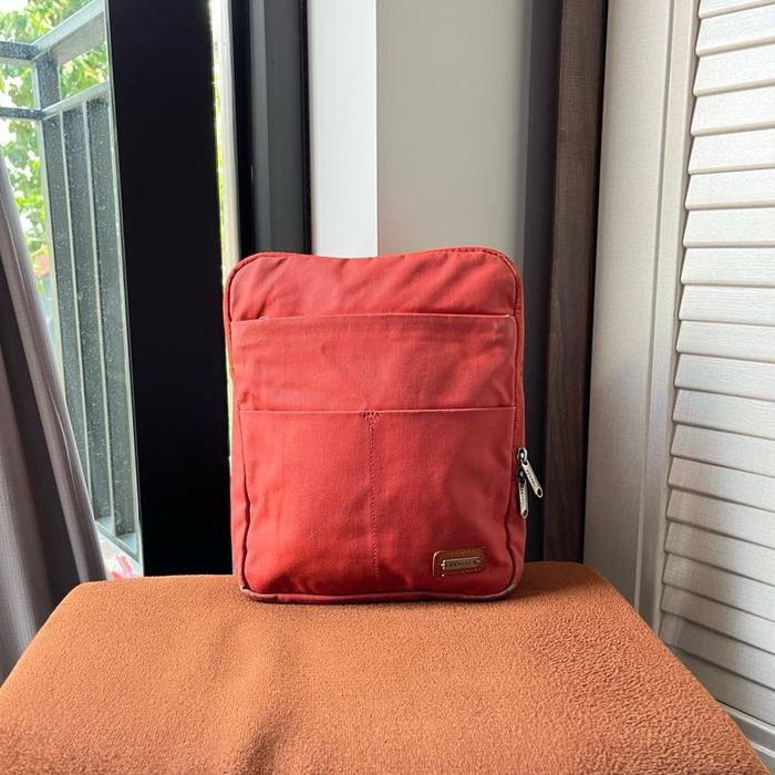 slingbag tas selempang second kangol mix kulit asli untuk kerja olahraga atau traveling