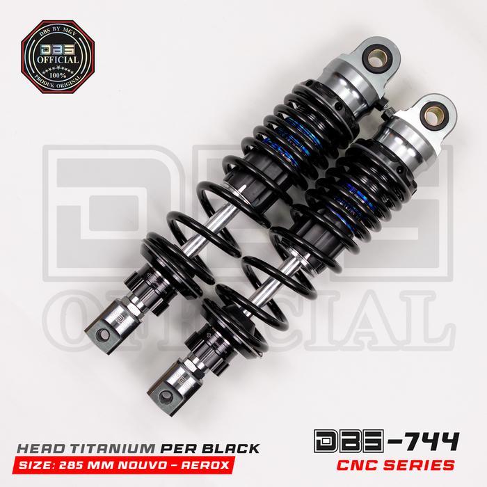 DBS 744 CNC SERIES SHOCK Yamaha AEROX 155 NOUVO Z 285MM