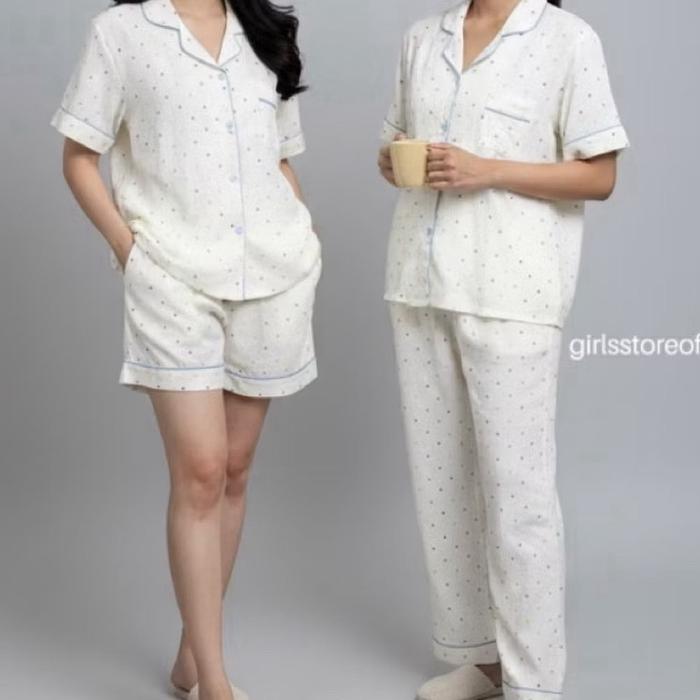 Piyama 2in1 terbaru Motif 7