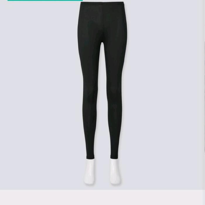 Legging Uniqlo Airism anti UV black Legging Uniqlo wanita