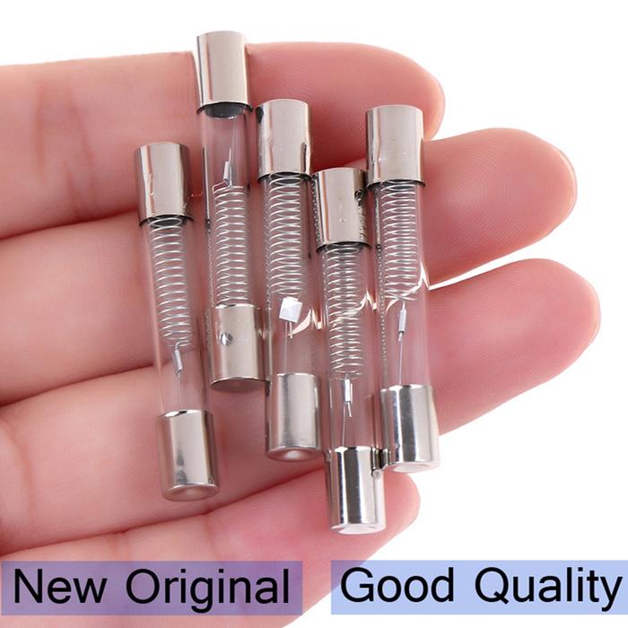 5Pcs Fuse Sekring Microwave Oven 5KV. 0.8A ; 0.7A ; 0.65A ; Sekring Microwave 5KV Microwave Fuse Kap