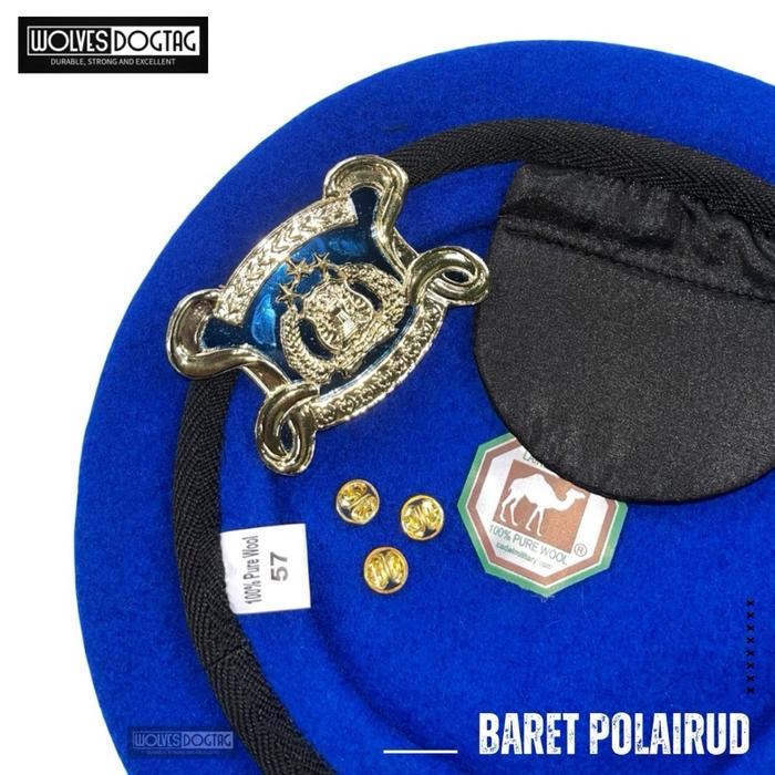 Baret Polairud / baret korpolairud / baret camel korpolairud / baret airud / topi polairud / baret b