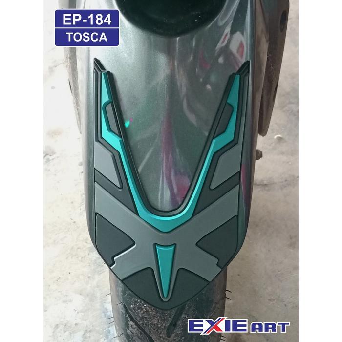 FRONT FENDER PROTECTOR ALL NEW AEROX - AKSESORIS AEROX CONNECTED [NTS]