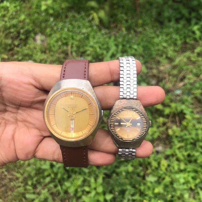 Jam tangan vintage garuda swiss manual winding normal murah