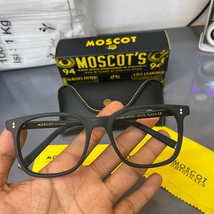 Moscot Kacamata Original Travis Matte Black