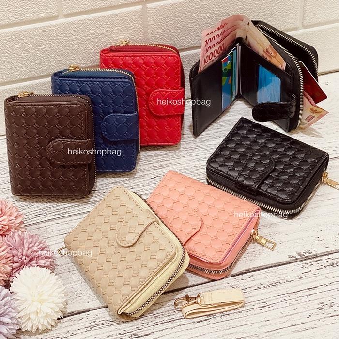 HEIKO - best seller dompet wanita pria lipat multifungsi dompet import - DOMPET KOIN TIKAR