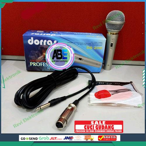 Mic Kabel Ds 200 Dorras Mic Cocok Buat Karaoke Suara Mantap PROMO