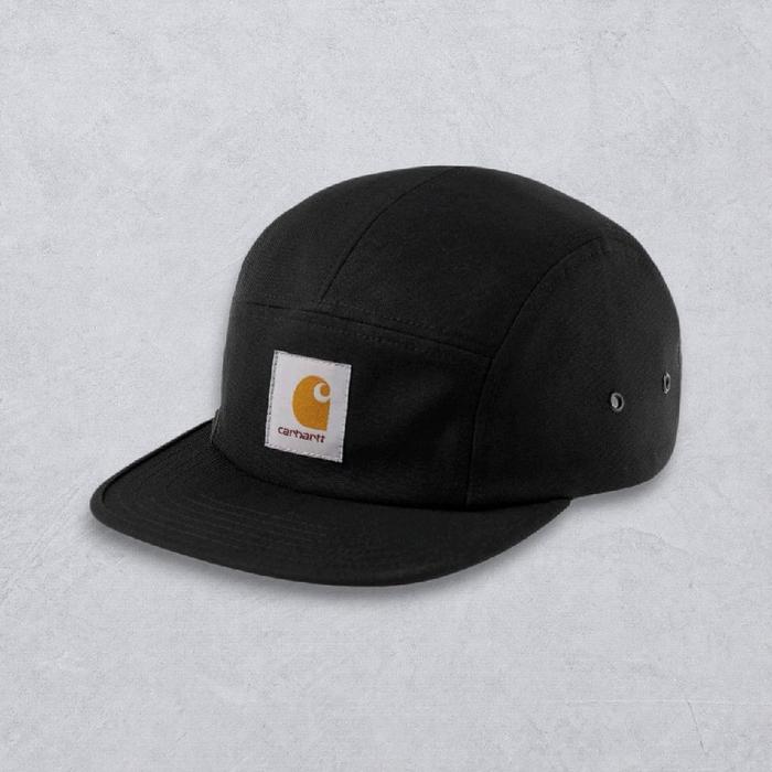 Topi Carhartt Wip Backley Cap 5 Panel Black Original
