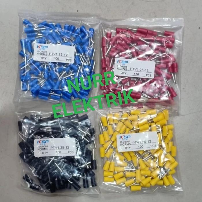 SKUN PIN TUSUK 1,5mm PTV 1.25-12 ( 100 pcs ) KSP / TSS - Merah