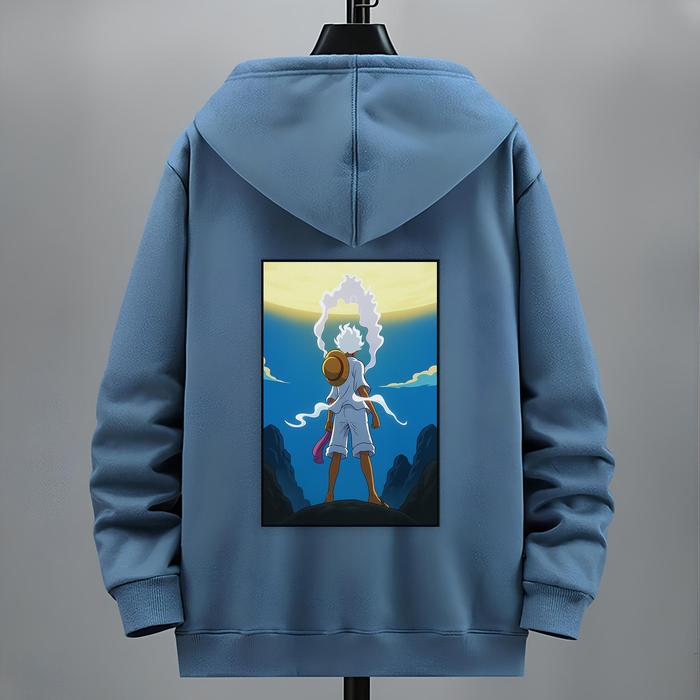 Sweater Hoodie Zipper Pria Anak Dan Dewasa Limited Edition - Anime One Piece hoodie cewek  xxl  xxl 
