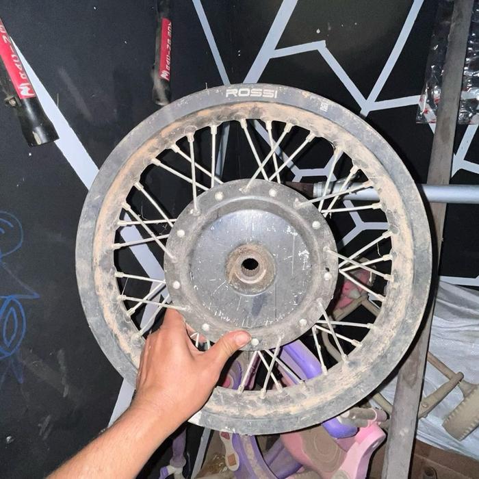 velg belakang scoopy second amanah