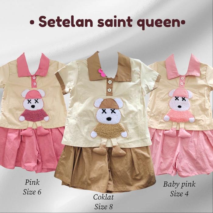 Setelan Anak Celana By Saint Queen