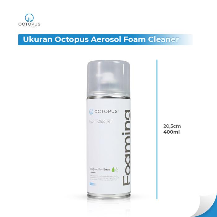 Octopus nt Foam Cleaner Pembersih multifungsi Sepatu Tas Interior | Foam cleaner pembersih serba a t