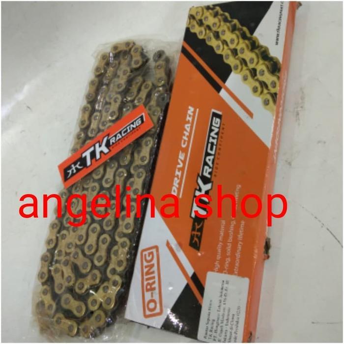 Rantai 520-130 Oring Tk Racing Original Rantai Gold 520Hpo 130L #Gratisongkir