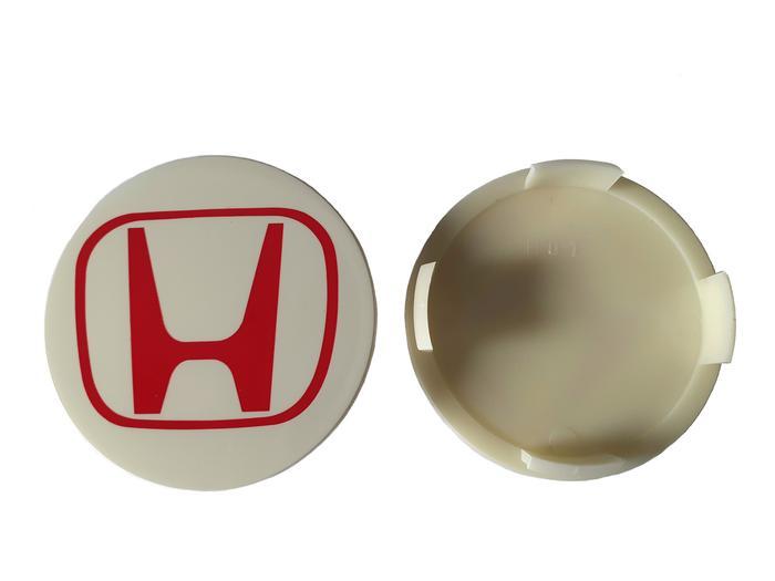 Dop Velg Honda Warna Merah Putih Ukuran 7Cm