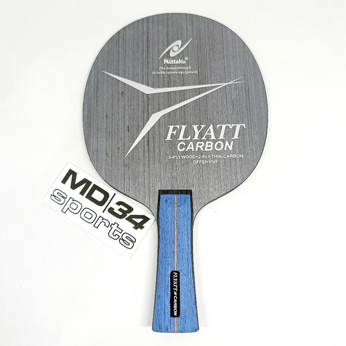 Kayu Nittaku Flyatt Carbon - Blade / Kayu / Bet Pingpong Murah