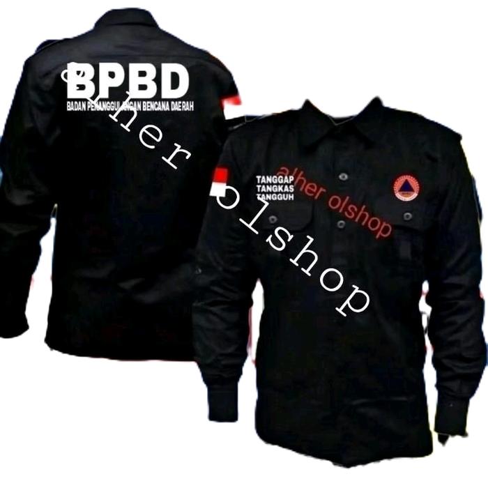 bisa request nama pribadi Kemeja BPBD baju BPBD seragam BPBD Pdh BPBD Pdl BPBD kemeja kerja BPBD baj