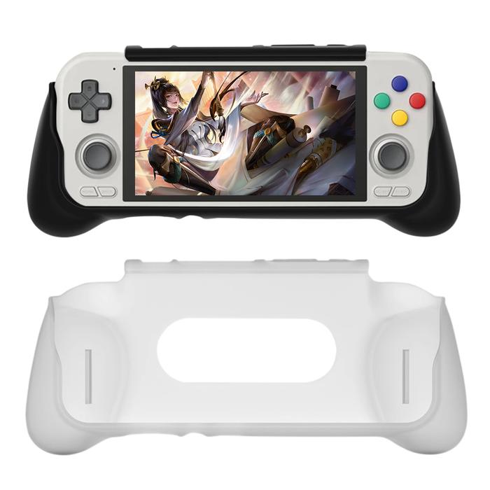 Handheld Game Console Carry Case Game Hand Grip Stand Handle Hand Grip for RP4 Game Console Accessor