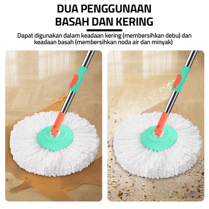 GM Bear Alat Pel Lantai Peras Otomatis 2310 - Pel Pelan Lantai Ultra Mop Aclima
