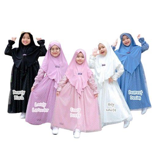 Gamis Rayyana || Gamis Pesta Anak Muslimah