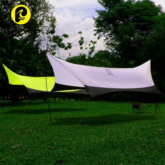 RHINOCEROS flysheet palava adv hexagonal 4x6 M waterproof UV Block ORIGINAL