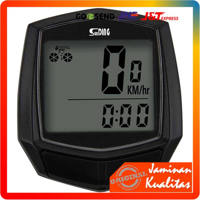 SUNDING Odometer Speedometer Monitor Sepeda - SD-581