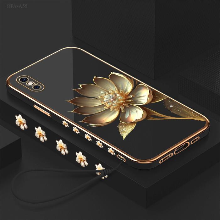 OPPO A55 A39 A77S A71 A76 A78 A58 A36 A96 A83 A91 A95 4G Hp Casing Phone Case Softcase Untuk Light L