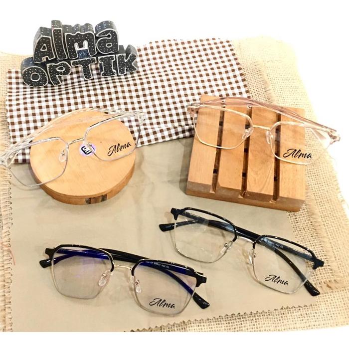 Kacamata Bisa Dengan Lensa Bluesacromic, Bluecromic, Bluesatin, Blueray & Photocromic Umaome Optik A