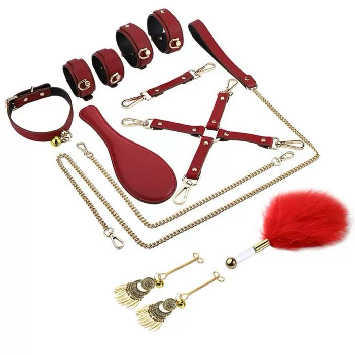 Lingerie Sexy Toy Handcuff Paddle Toy Kulit Premium Cosplay Halloween