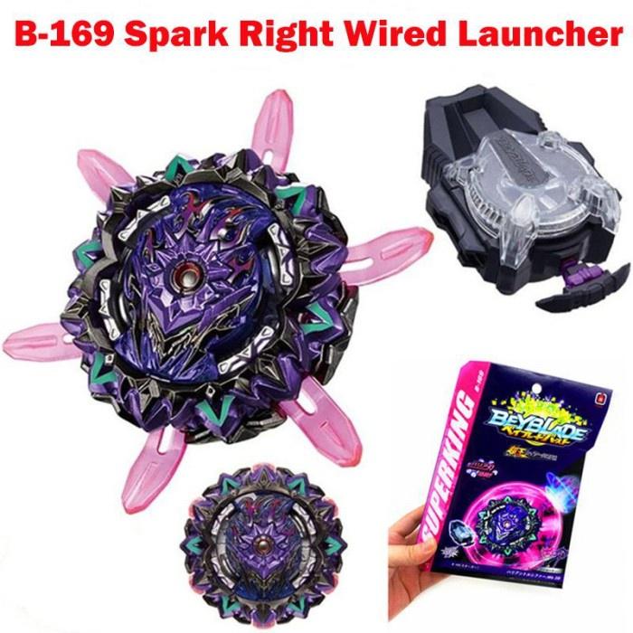 Beyblade Burst Variant Lucifer + Launcher KWS Hadiah Ulang Tahun New - Bey Only