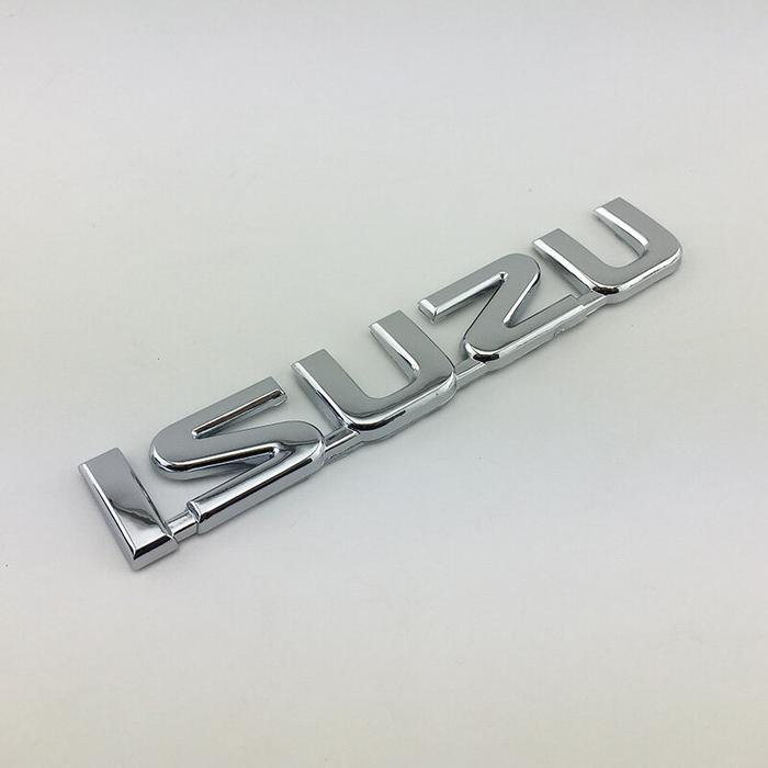 Isuzu 3D Emblem Belakang Stiker untuk Isuzu D-max Dmax Bagasi
