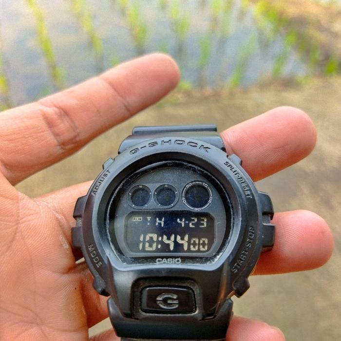 casio dw6900bb second/bekas baik