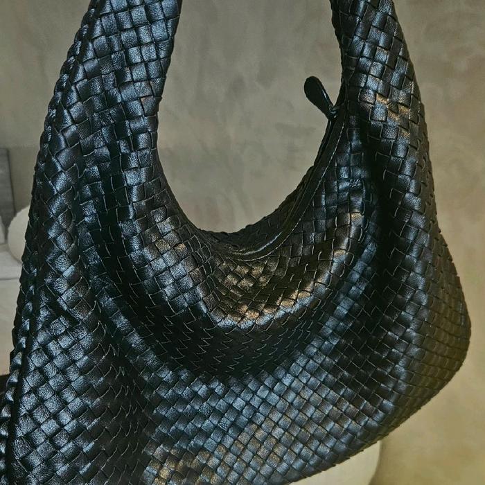 bottega veneta hobo black bag