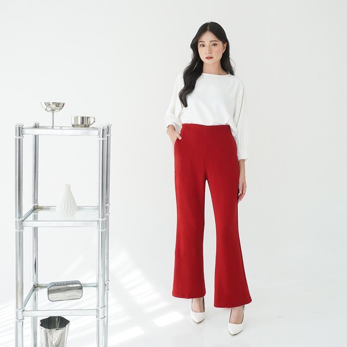 MALENE CUTBRAY PANTS PREMIUM C1010217 by SONIA | Celana cutbray wanita