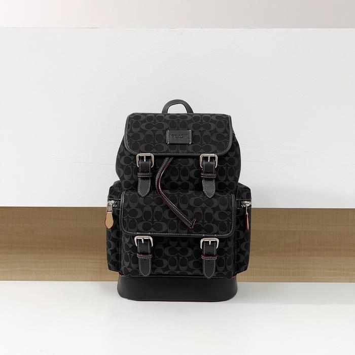 COACH Sprint Backpack in Signature Denim Jacquard