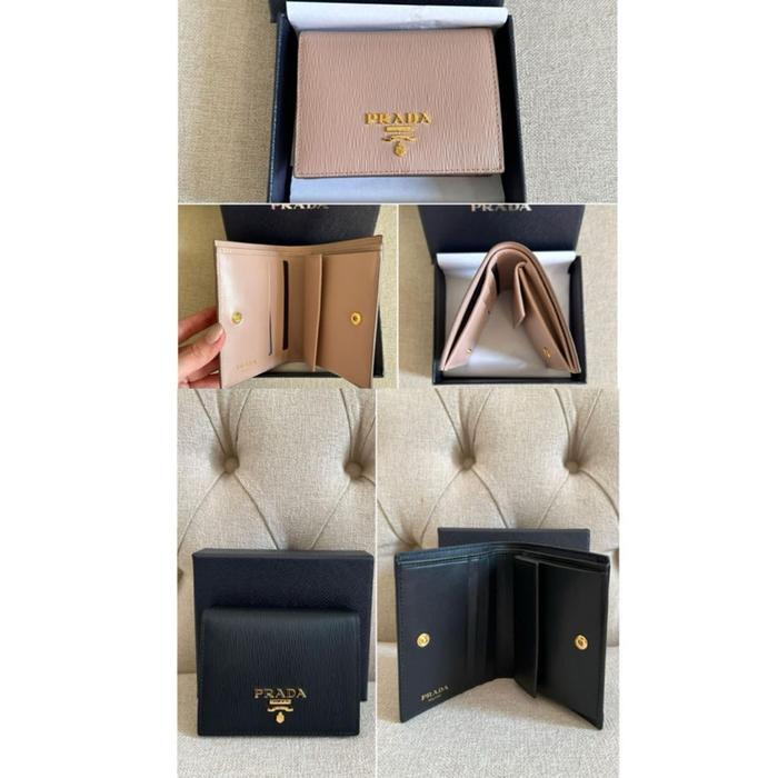 PRADA SMALL BIFOLD WALLET SAFFIANO