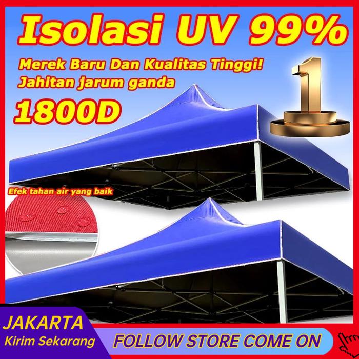 20 tahun tidak buruk tenda lipat 2x2 1800D Isolasi UV 99% tenda lipat tenda lipat 3x3 tenda lipat 2x
