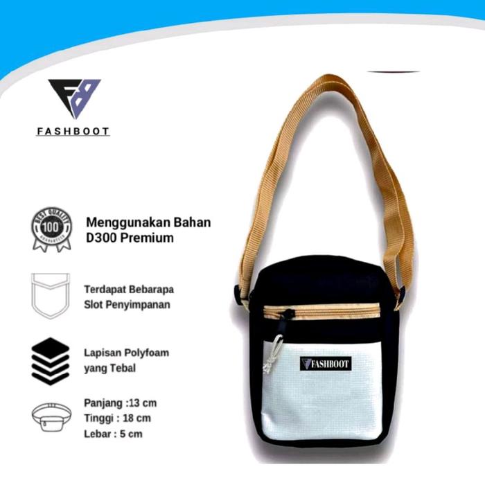 BIGMO - Tas Selempang Slingbag Pria Wanita Minimalis Simple Fashion Ootd