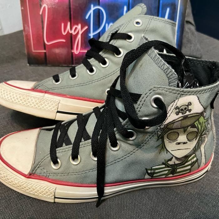Sepatu Gorillaz x Converse rare