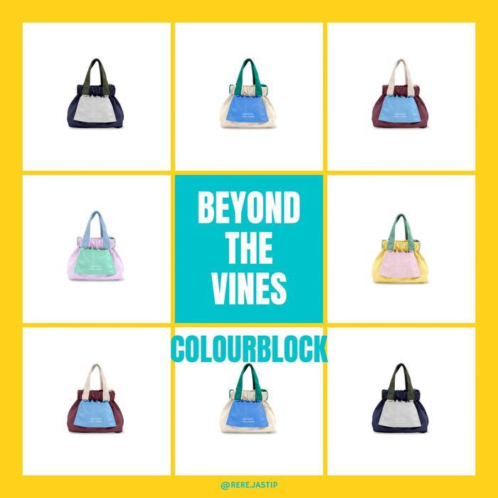 [ORI NEW] Beyond The Vines Colourblock Micro Dumpling Bag |READY STOCK
