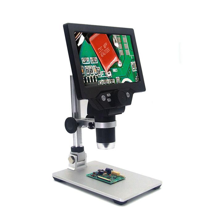 MUSTOOL G1200 12MP 7" HD Digital Microscope 1-1200X Continuous Zoom
