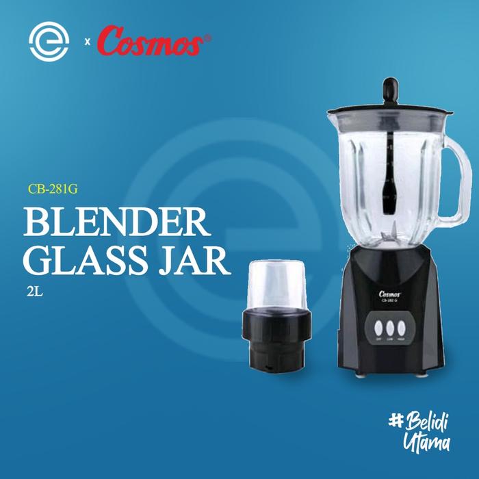 COSMOS Blender Kaca 2 Liter CB-281G