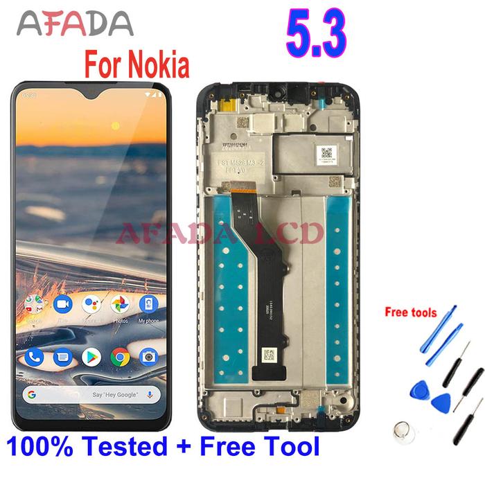 6.55'' For Nokia 5.3 LCD Display Touch Screen Digitizer Assembly