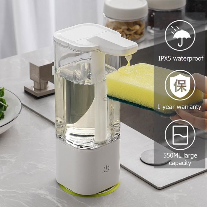 Hand Free 500ml Automatic Soap Dispenser Touchless Sanitizer