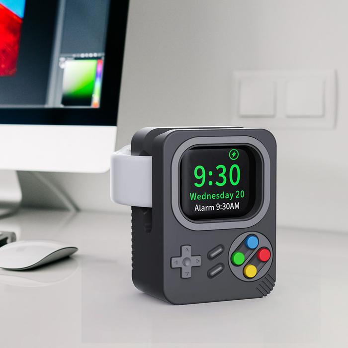3D Game Console Charging Base Storage Rack Silicone Watch Charger