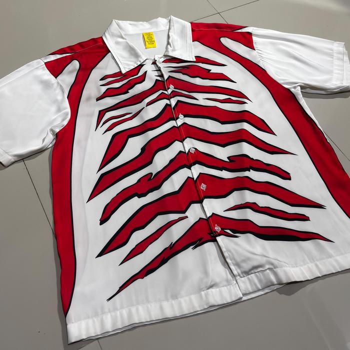 Buru Studio Shirt White Red